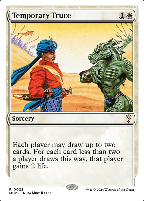 Temporary Truce - Mystery Booster 2 #22 (Near Mint)