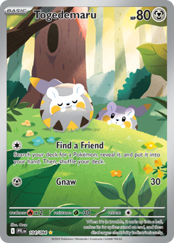 Togedemaru Holofoil - Phantasmal Flames #104 (Near Mint)