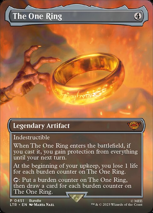 The One Ring - The Lord of the Rings: Tales of Middle-earth #451 (Near Mint)