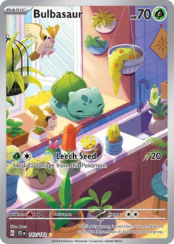 Bulbasaur Holofoil - Stellar Crown #143 (Near Mint)