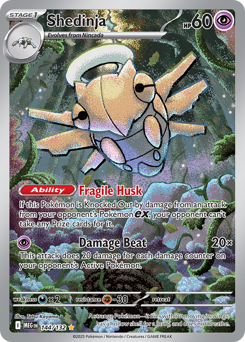 Shedinja Holofoil - Mega Evolution #144 (Near Mint)