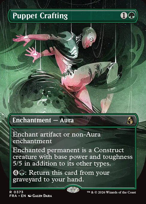 Puppet Crafting - Reality Fracture #373 (Near Mint Foil)