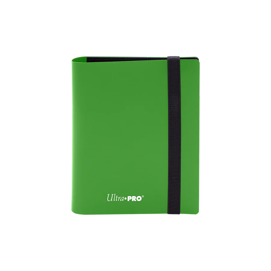 Ultra PRO 2-Pocket Eclipse Binder Portfolio: Lime Green