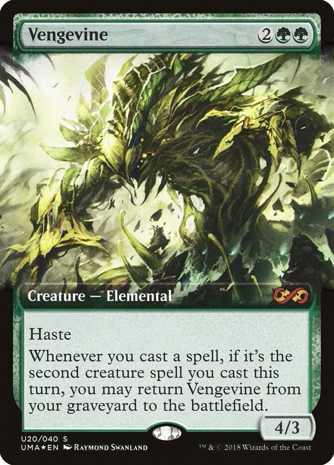 Vengevine - Ultimate Masters: Box Toppers #U20 (Lightly Played Foil)