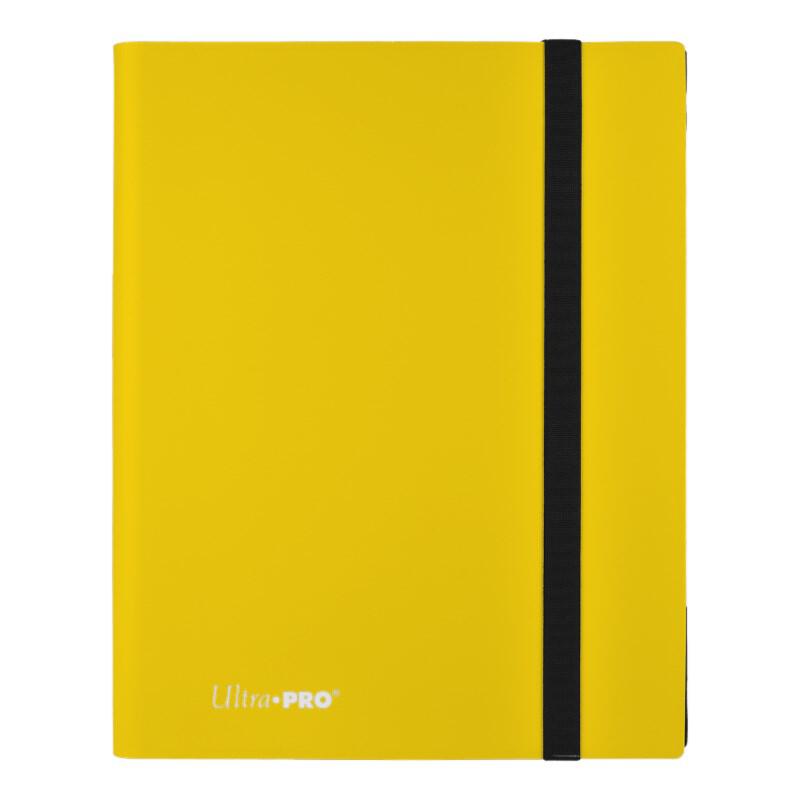Ultra PRO 9-Pocket Eclipse Binder Portfolio Lemon Yellow