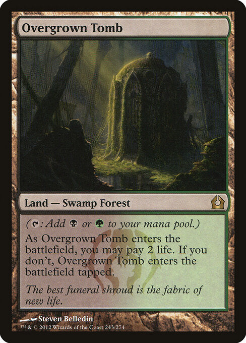 Overgrown Tomb - Return to Ravnica #243 (Near Mint)