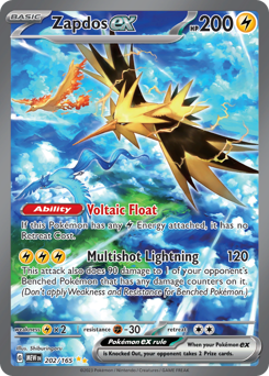 Zapdos ex Holofoil - 151 #202 (PSA 10)