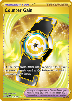 Counter Gain Holofoil - Surging Sparks #249 (Near Mint)
