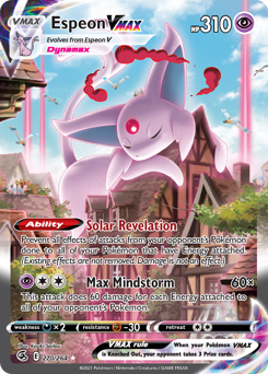 Espeon VMAX Holofoil - Fusion Strike #270 (Lightly Played)