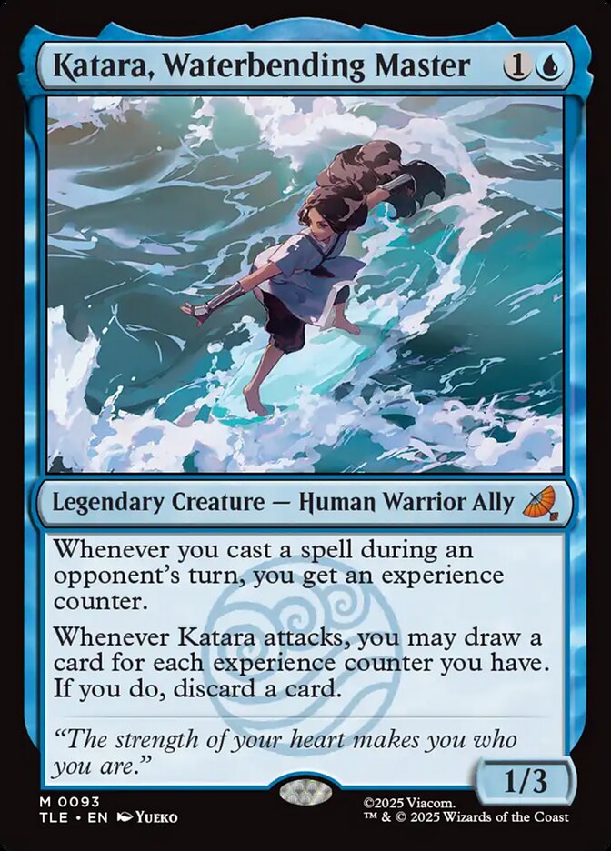 Katara, Waterbending Master - Avatar: The Last Airbender Eternal #93 (Lightly Played)