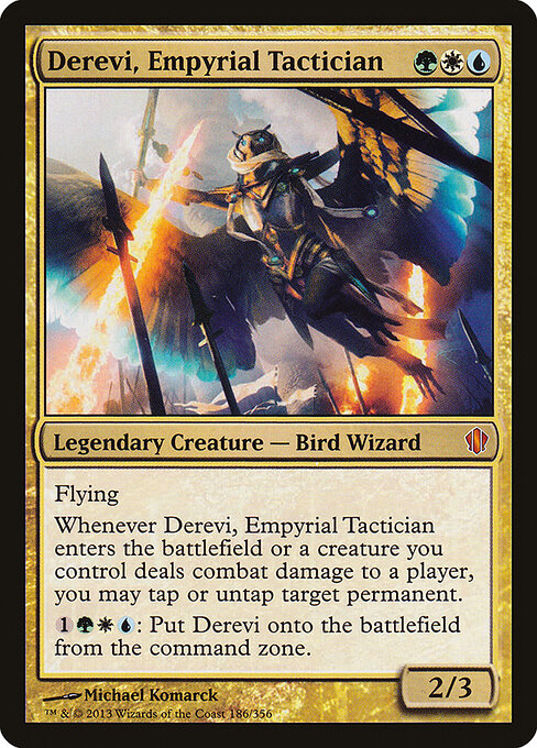 Derevi, Empyrial Tactician - Commander 2013 #186 (Near Mint)