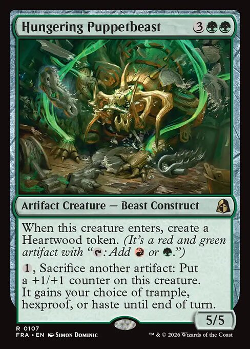 Hungering Puppetbeast - Reality Fracture #107 (Near Mint)