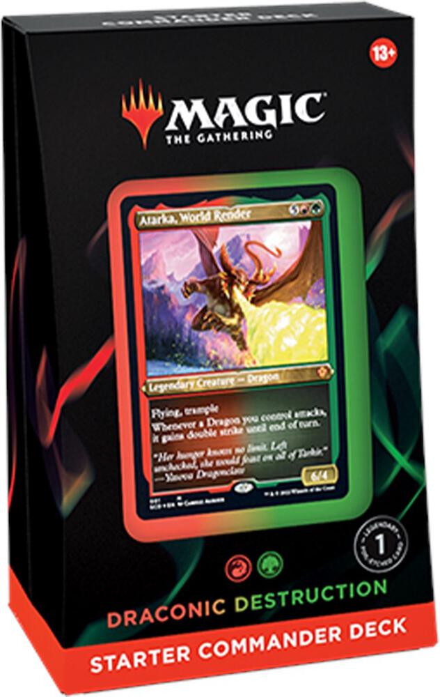 Magic: The Gathering: Starter Commander Deck - Draconic Destruction