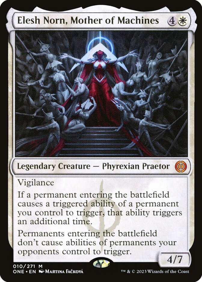 Elesh Norn, Mother of Machines - Phyrexia: All Will Be One #10 (Lightly Played Foil)
