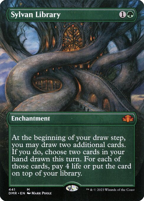 Sylvan Library - Dominaria Remastered #441 (Near Mint)