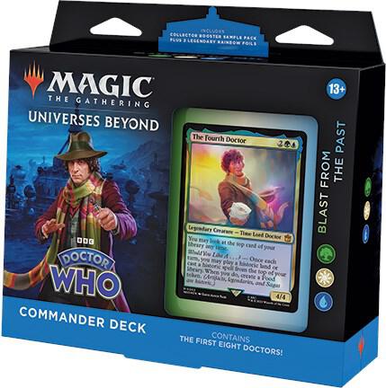 Magic: The Gathering Universes Beyond Doctor Who Commander Deck — Blast From the Past