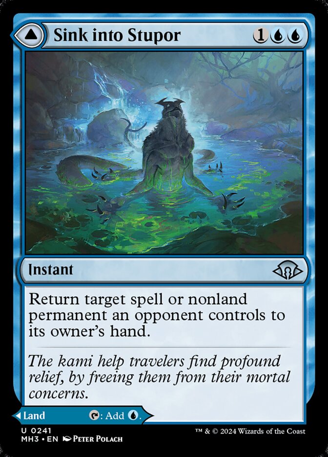 Sink into Stupor // Soporific Springs - Modern Horizons 3 #241 (Lightly Played)