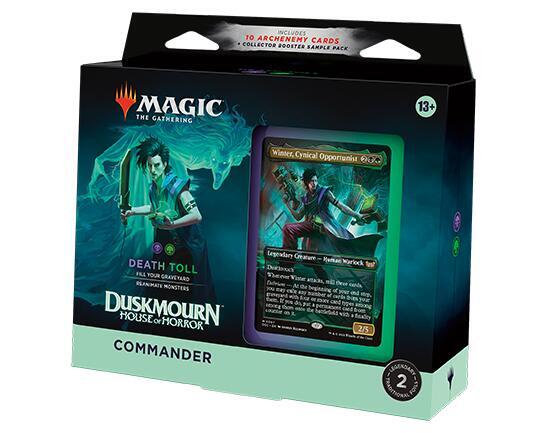 Magic: The Gathering Duskmourn House of Horror Commander Deck — Death Toll