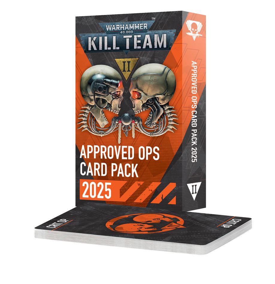 Warhammer 40,000 - Kill Team: Approved Ops Card Pack 2025