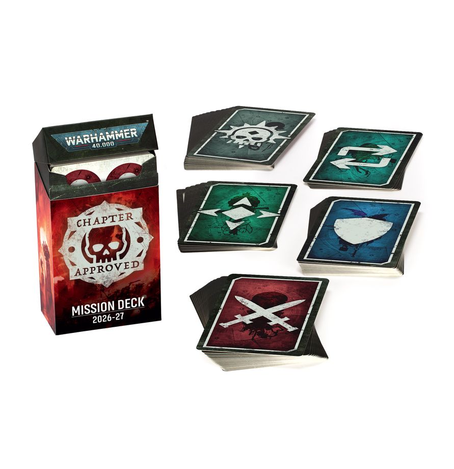 Games Workshop Chapter Approved Mission Deck 2026-27