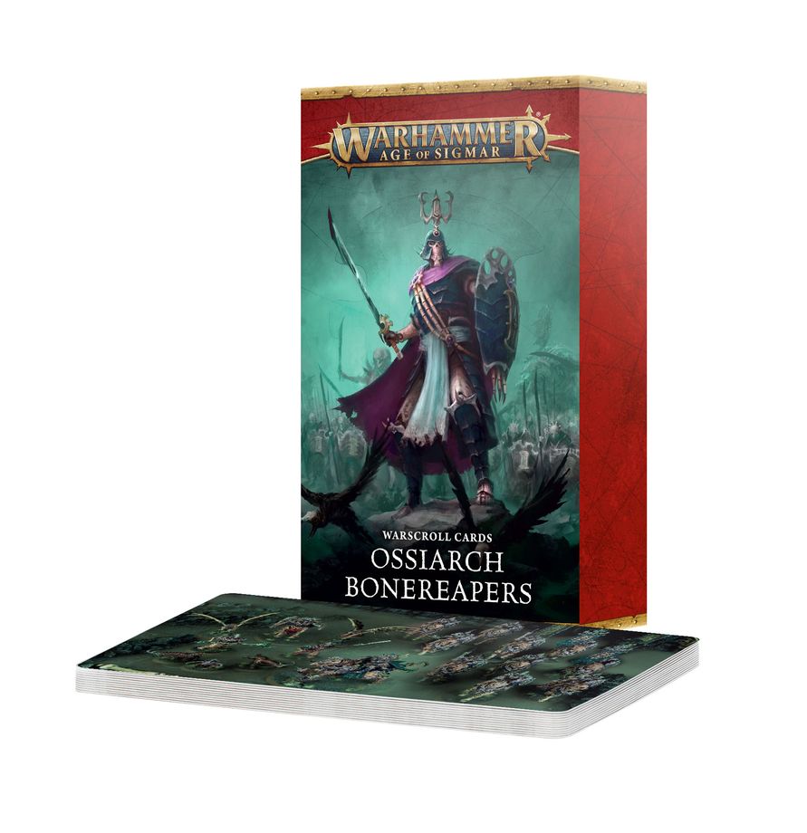 Warhammer Age of Sigmar Warscroll Cards Ossiarch Bonereapers