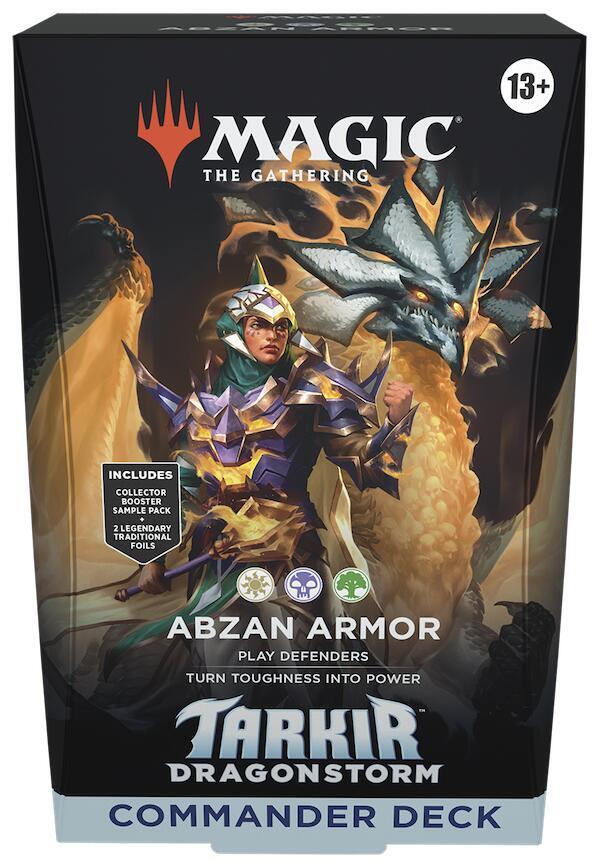 Magic: The Gathering Tarkir Dragonstorm Commander Deck — Abzan Armor