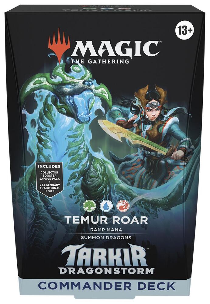 Magic: The Gathering Tarkir Dragonstorm Commander Deck — Temur Roar