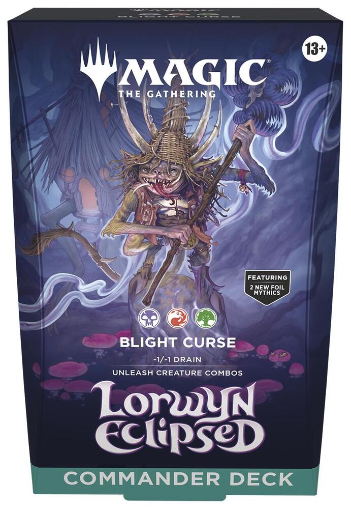 Magic: The Gathering Lorwyn Eclipsed Commander Deck — Blight Curse
