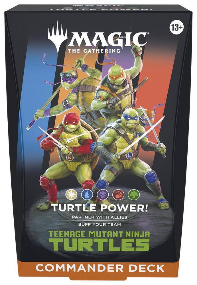 Magic: The Gathering Universes Beyond Teenage Mutant Ninja Turtles Commander Deck — Turtle Power!