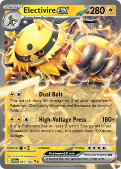 Electivire ex Holofoil - Destined Rivals #69 (Near Mint)