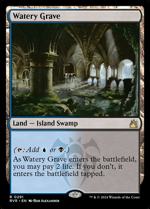 Watery Grave - Ravnica Remastered #291 (Near Mint)