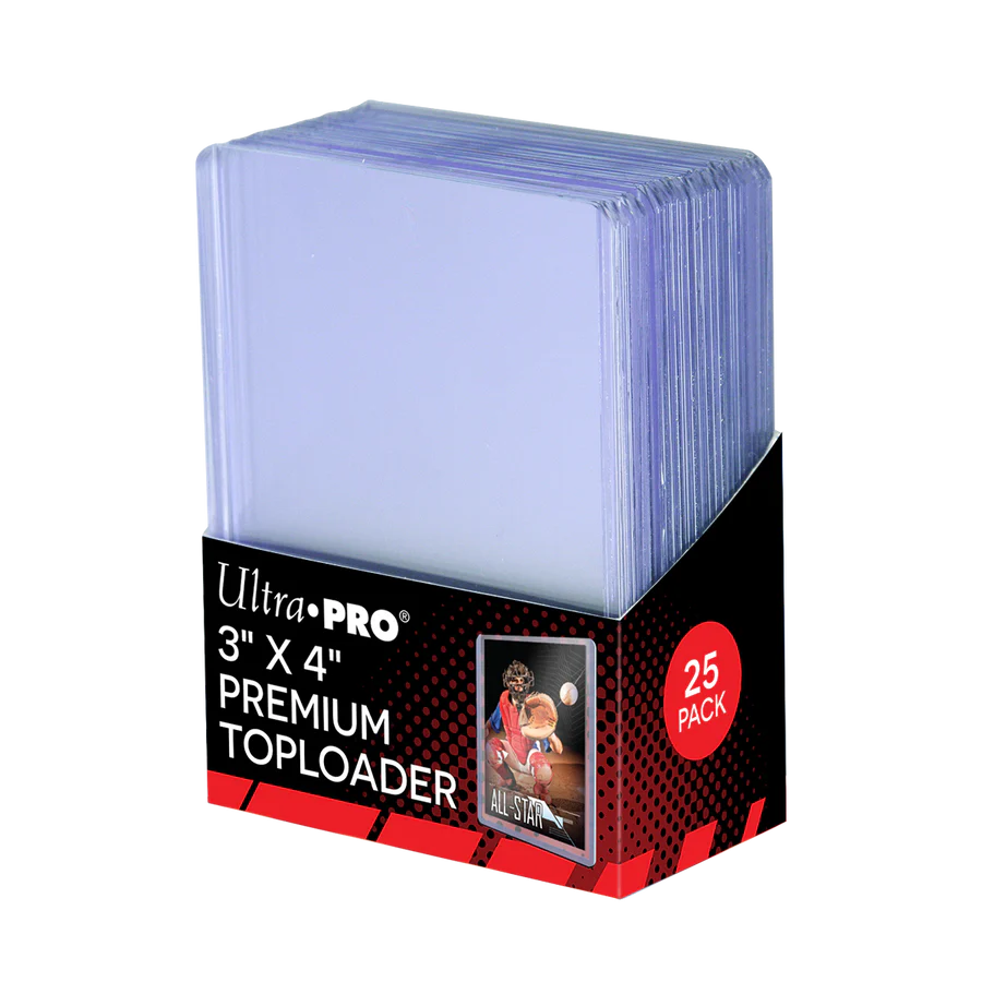 Ultra PRO 3" x 4" Ultra Clear Premium Toploaders (25ct)