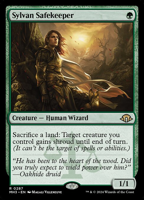 Sylvan Safekeeper - Modern Horizons 3 #287 (Lightly Played)