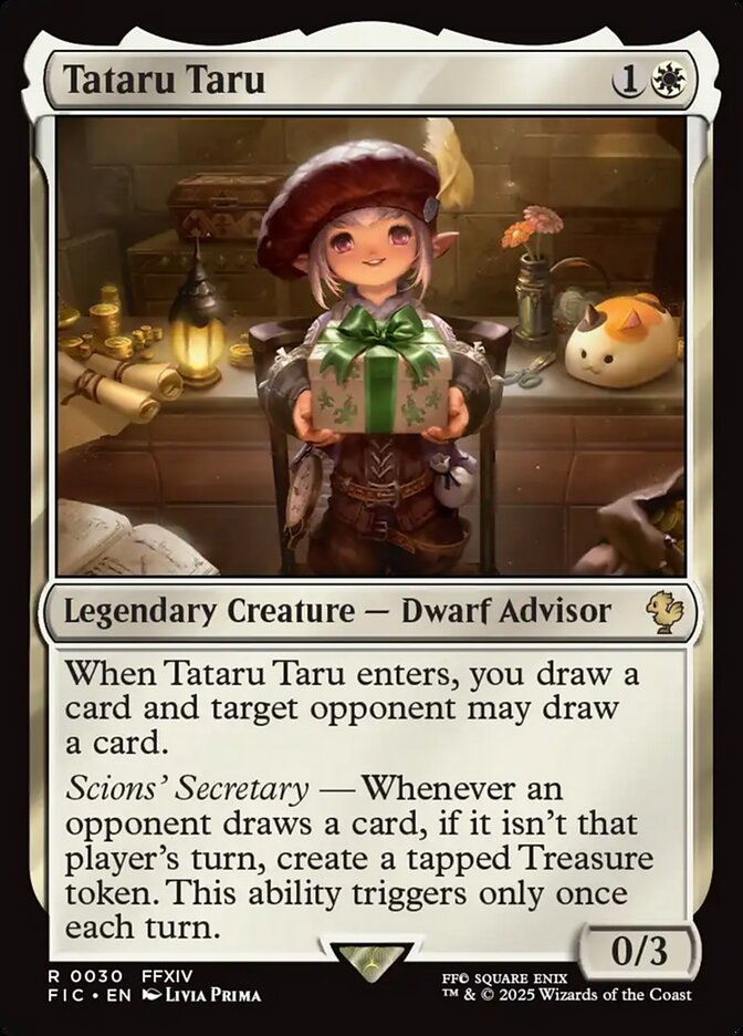Tataru Taru - Final Fantasy Commander #30 (Lightly Played)