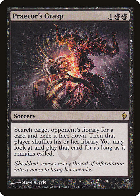 Praetor's Grasp - New Phyrexia #71 (Lightly Played)