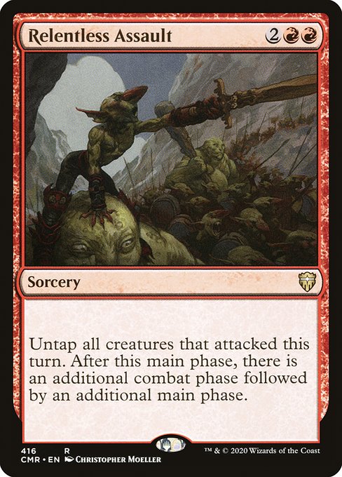 Relentless Assault - Commander Legends #416 (Lightly Played)
