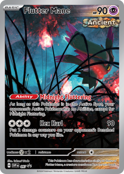 Flutter Mane Holofoil - Scarlet & Violet Black Star Promos #97 (Near Mint)