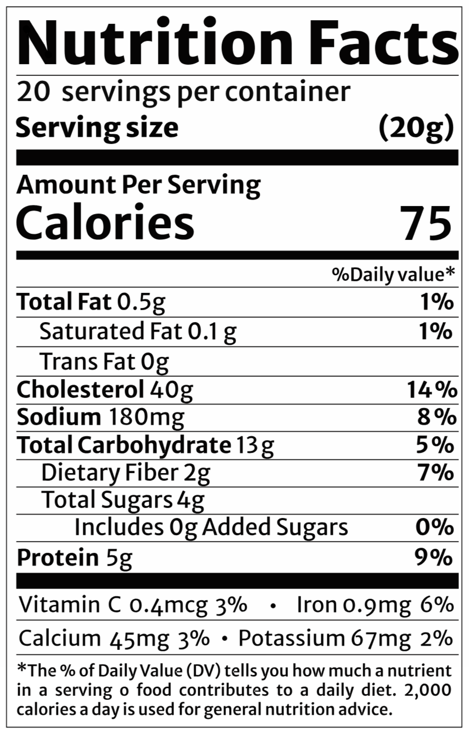 Classic Seafood and Vegetables Dried Toppings Mix - 14 oz ba