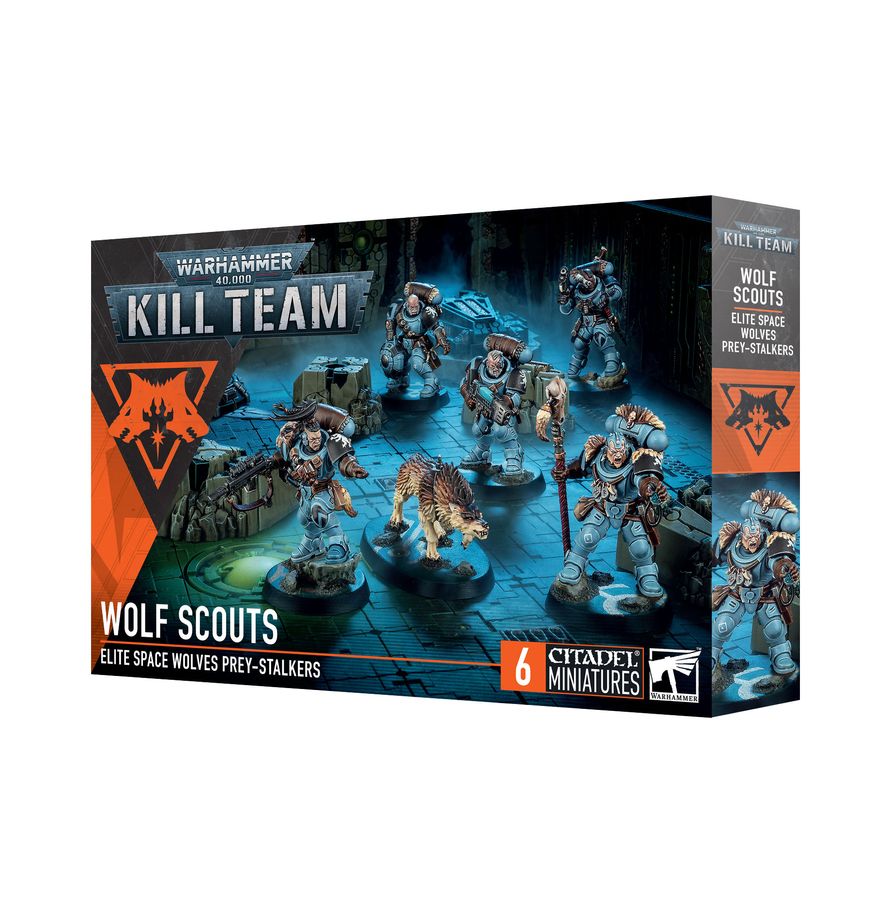 Warhammer 40,000 - Kill Team: Wolf Scouts - Elite Space Wolves Prey-Stalkers