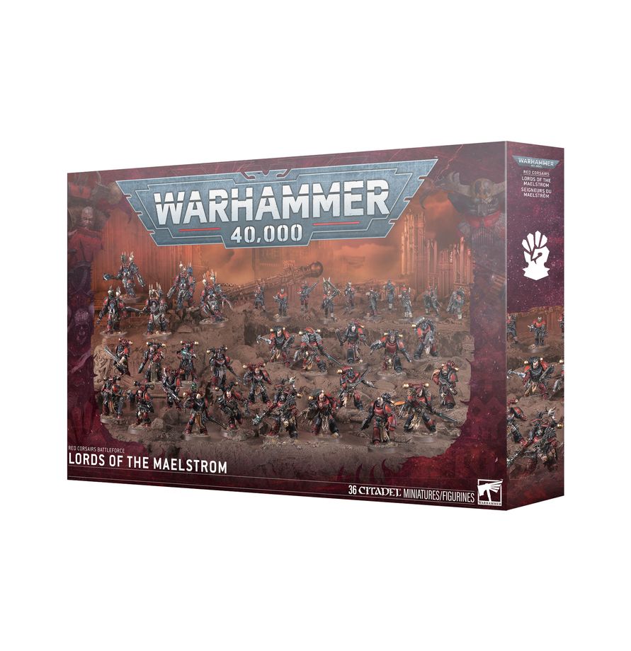 Warhammer 40,000 Red Corsairs Battleforce Lords of the Maelstrom