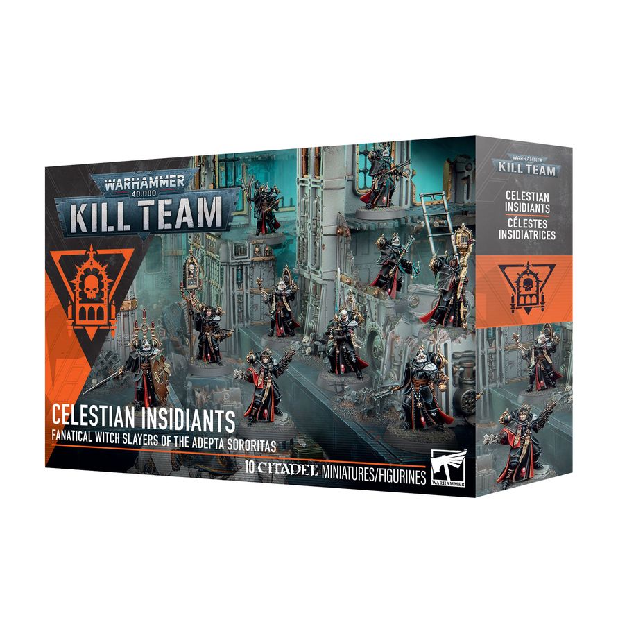 Warhammer 40,000 - Kill Team: Celestial Insidiants: Fanatical Witch Slayers of the Adepta Sororitas