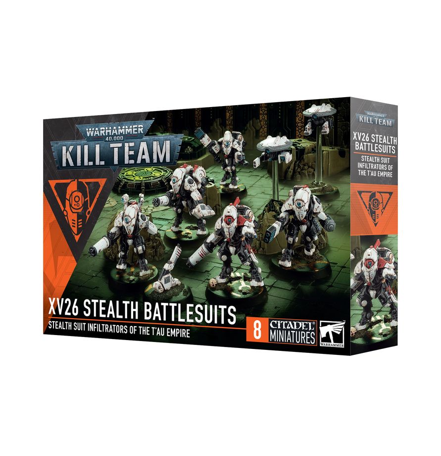 Warhammer 40,000 - Kill Team: XV26 Stealth Battlesuits - Stealth Suit Infiltrators of the T'au Empire