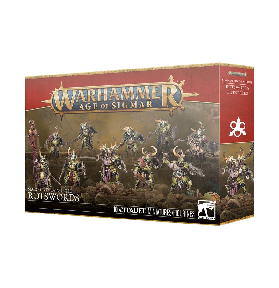 Warhammer Age of Sigmar Maggotkin of Nurgle Rotswords