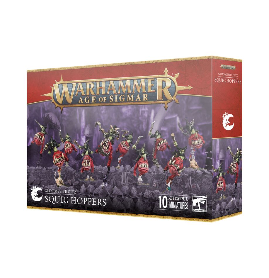 Warhammer Age of Sigmar Gloomspite Gitz Squig Hoppers