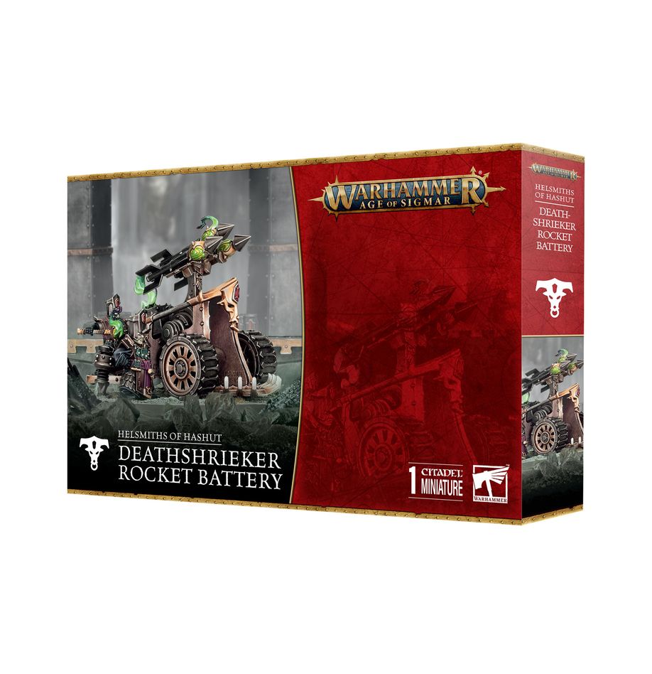 Warhammer Age of Sigmar Helsmiths of Hashut Deathshrieker Rocket Battery