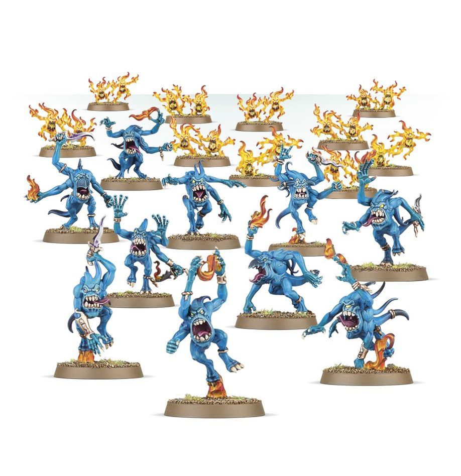 Warhammer Age of Sigmar Disciples of Tzeentch Blue Horrors