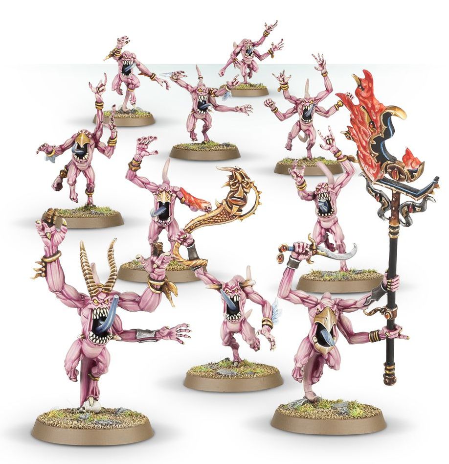 Warhammer Age of Sigmar Disciples of Tzeentch Pink Horrors