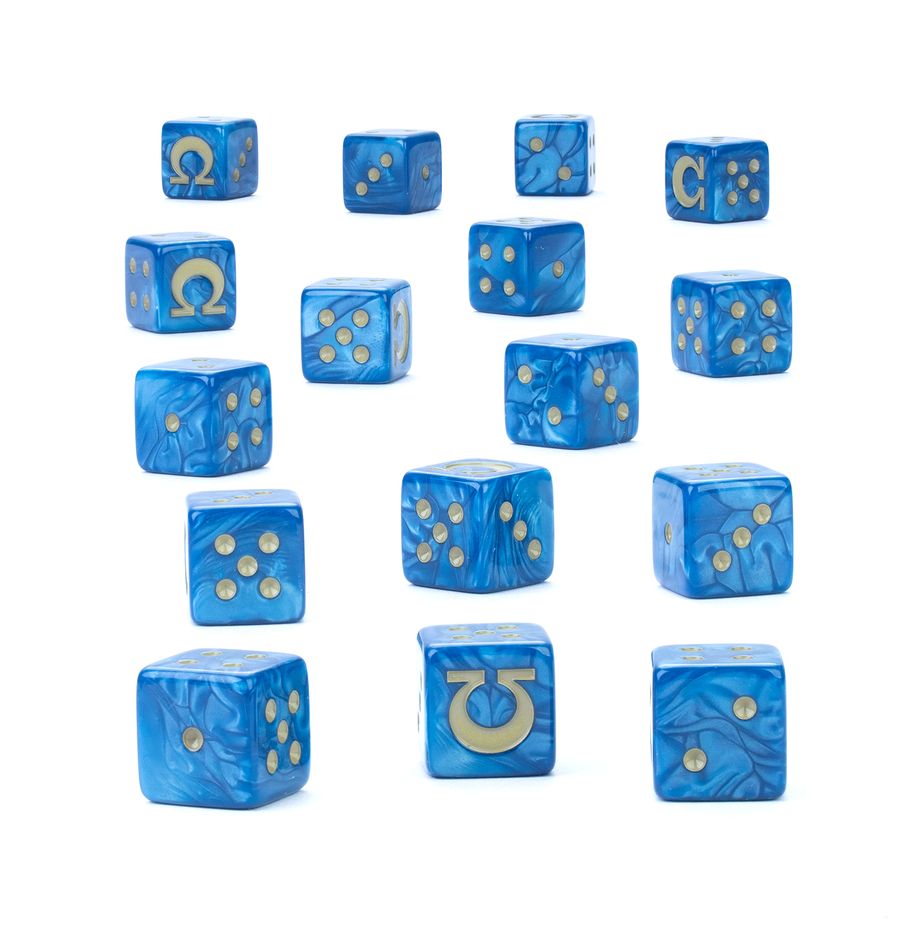 Warhammer 40,000 Ultramarines Dice Set