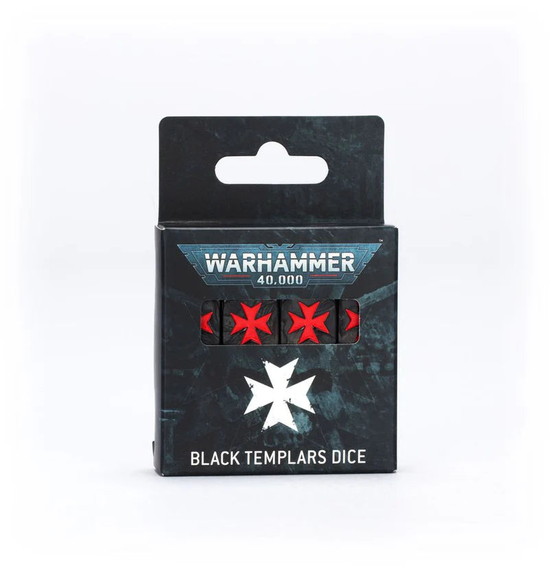 Warhammer 40,000 Black Templars Dice Set