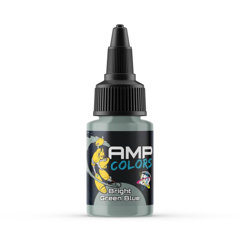 Pro Acryl AMP Paint 009 Bright Green Blue